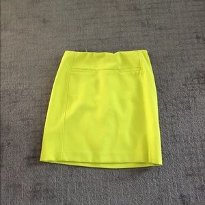 Loft Lime skirt